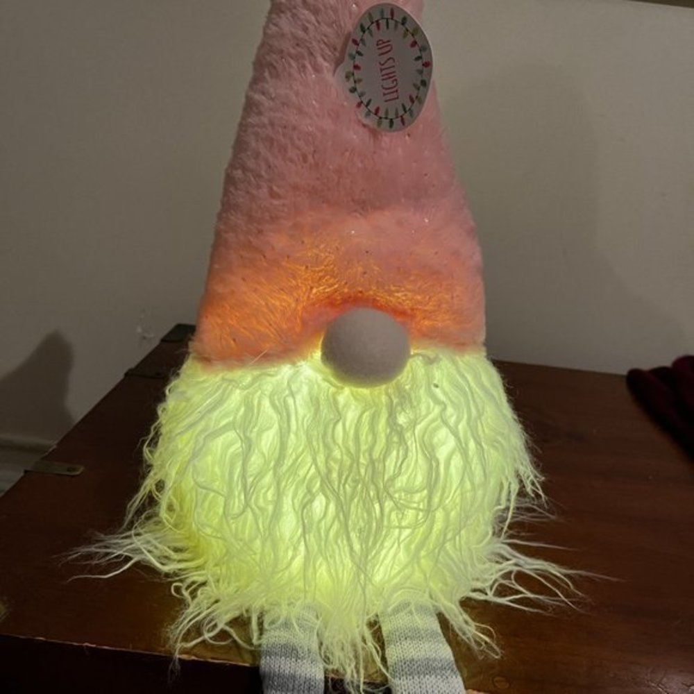 Gnome that Lights Up (Large) (new with tags) (xlist) (kt)‎ - Picture 3 of 10